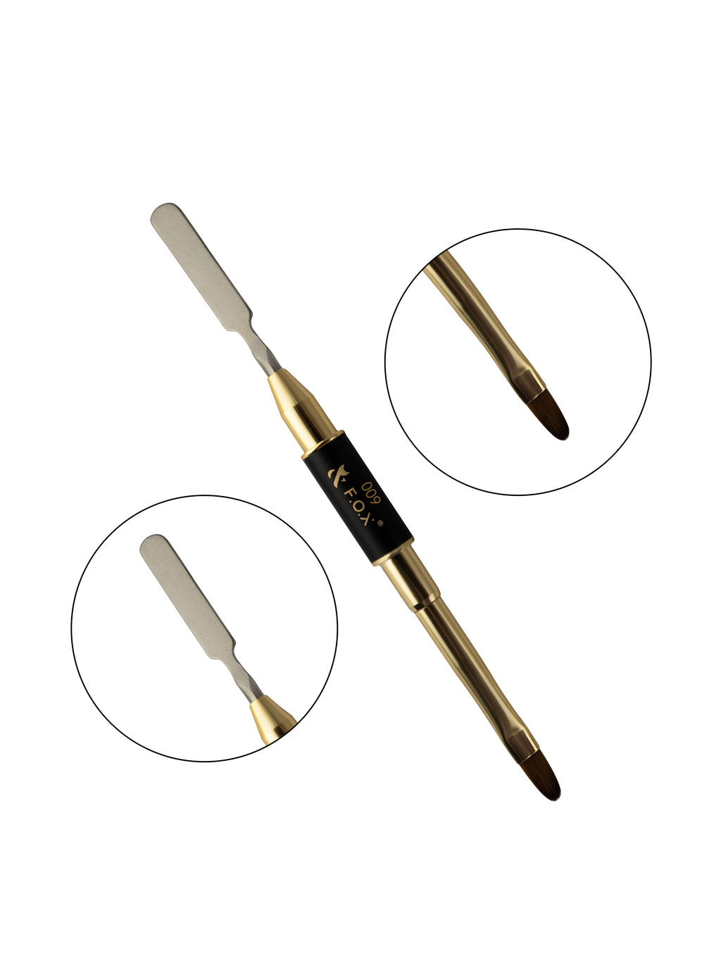 Pincel duplo 009 F.O.X