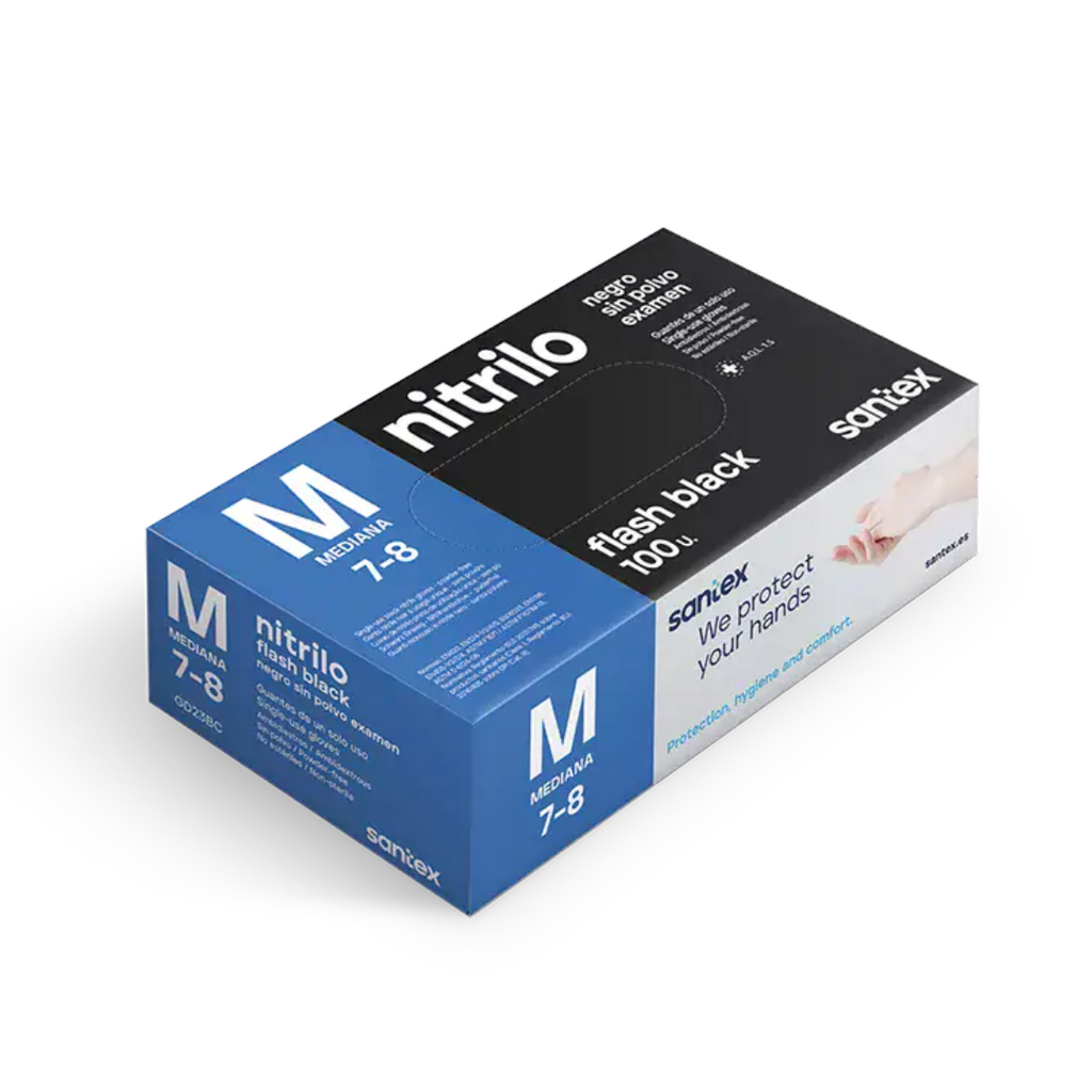 Luvas de nitrilo extra resistentes