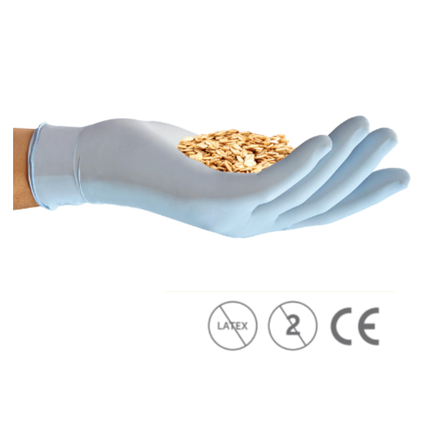 Luvas de nitrilo para pele sensível