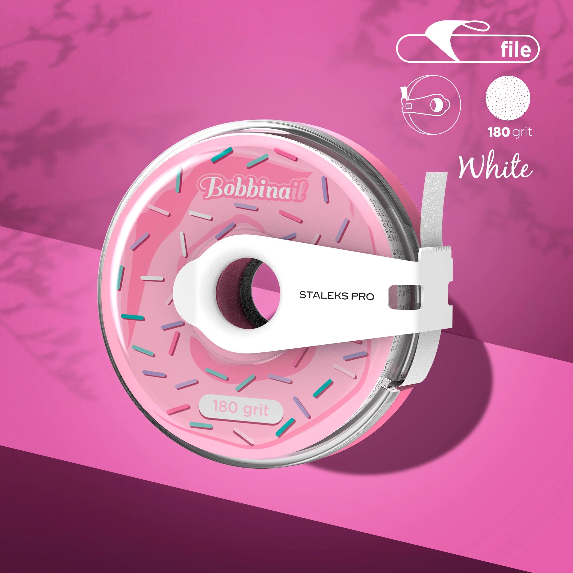 Lima adesiva 180 em donut