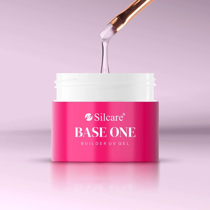 Gel Base One Pink Cotton Silcare