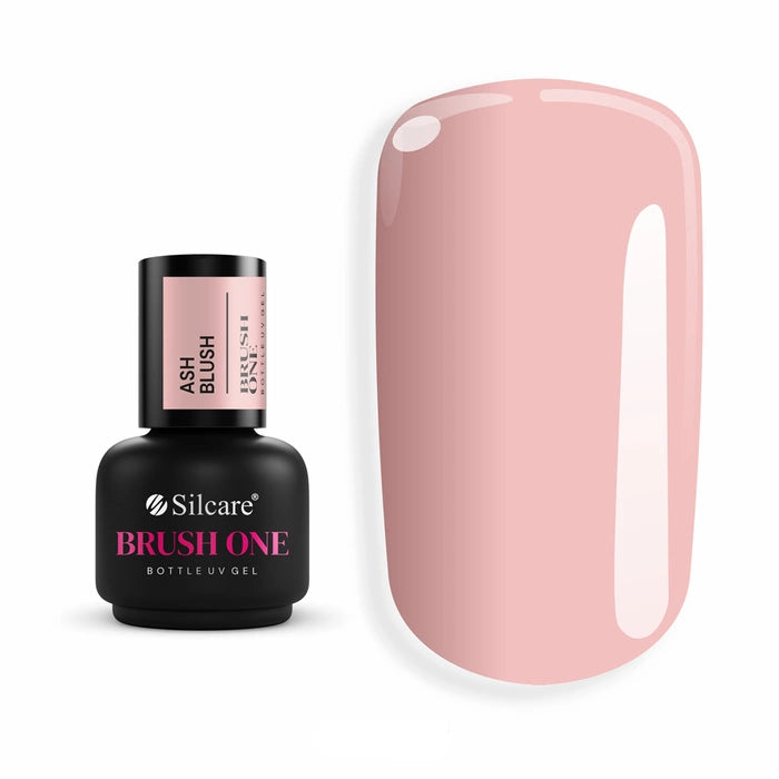 Brush One Bottle Gel Silcare - Ash Blush
