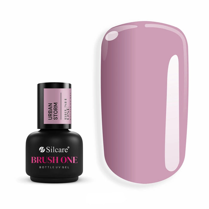 Brush One Bottle Gel Silcare - Urban Storm