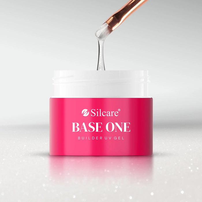 Gel Base One Shimmer Milkshake Silcare