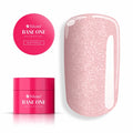 Gel Base One Shimmer Misty Rose Silcare