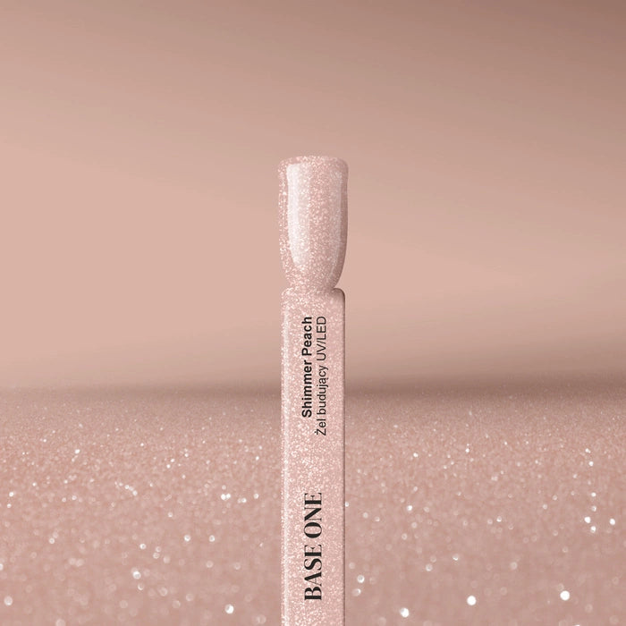 Gel Base One Shimmer Peach Silcare