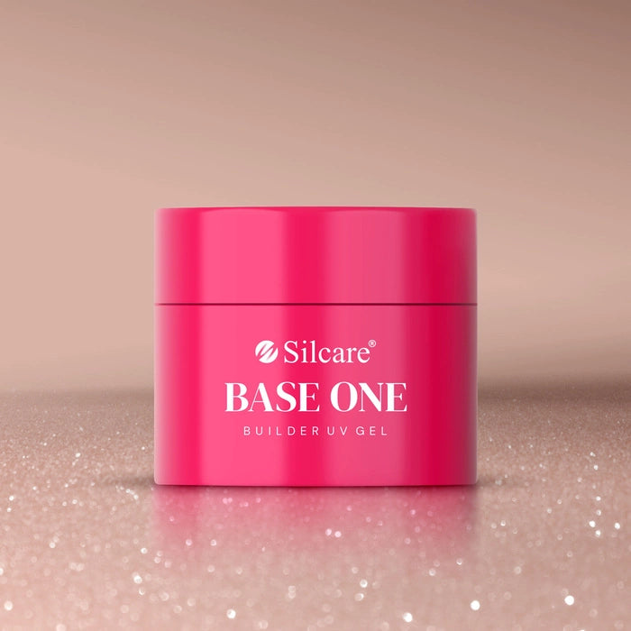 Gel Base One Shimmer Peach Silcare